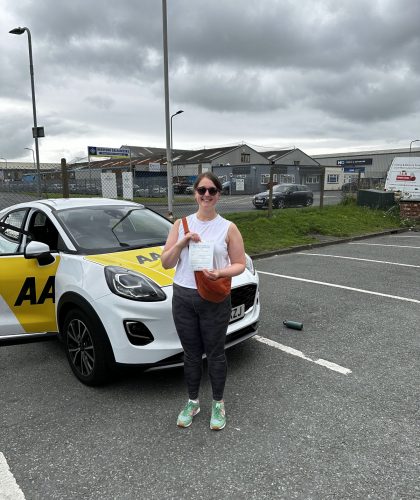 Bethan-E-Driving-Test-Passed-Hereford