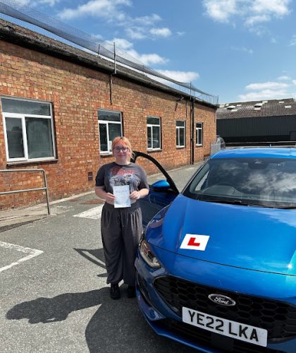 Georgia-J-Driving-Test-Passed-Hereford