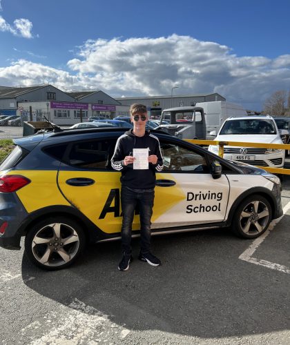 Mario-G-Driving-Test-Passed